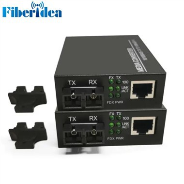 1310 نانومتر 20 كم محول الوسائط RJ45