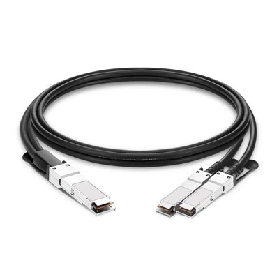 100G QSFP28 إلى 2x 50G SFP28 سلبي كابل النحاس المرفق (DAC)