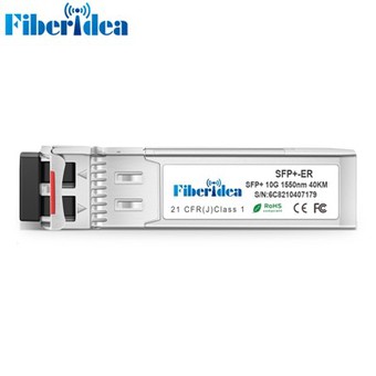 جهاز إرسال واستقبال 10G SFP + ER 1550nm 40 كجم