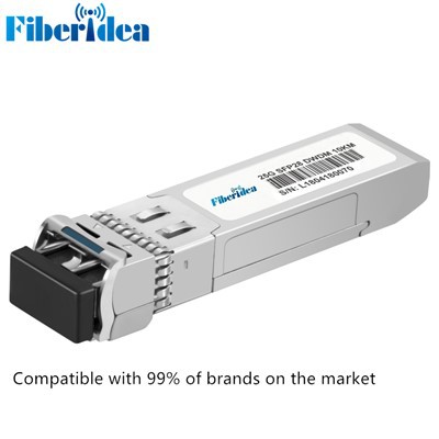 25G DWDM SFP28 10KM LC DDM 100 جيجا هرتز