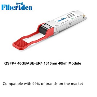 40GBASE ER4 QSFP+ 40كم LC DDM