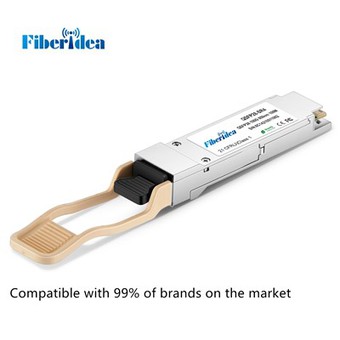 QSFP28 100G SR4 100m وحدة الإرسال والاستقبال الضوئية
