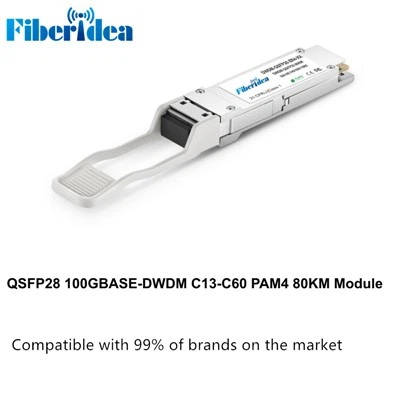 QSFP28 DWDM 100G 80 كم SFP